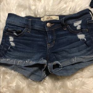 Hollister denim shorts